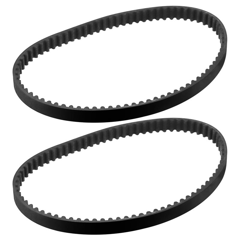 HASME 3M-231-6 Belt Repalcement for Shark Fits for NV500 NV500C NV500CO NV500Q UV540 UV500WM UV541CCO UV550 Series Lift-Away Vacuums Replaces 231-3GT-6 or HTD 231-3M, 2-Pack - Image 1